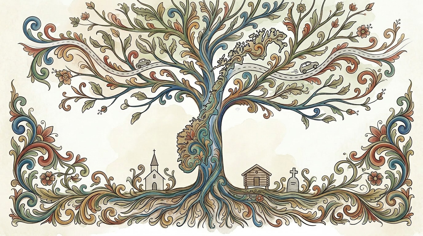 A journey of discovery at the root of the family connection